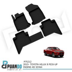 2015- TOYOTA HILUX 8 PICK-UP PASPAS 4D SIYAH