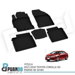 2013-2018 TOYOTA COROLLA SD PASPAS 4D SIYAH