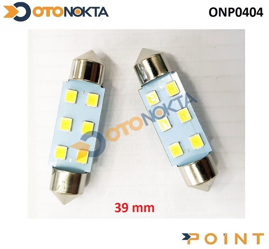 SOFIT AMPUL 6 LED 12V BEYAZ T11 110W