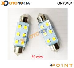 SOFIT AMPUL 6 LED 12V BEYAZ T11 110W