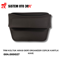 TRM KOLTUK ARASI DERİ ORGANİZER CEPLİK KARTLK KHVE |  | ARAÇ İÇİ AKSESUARLAR