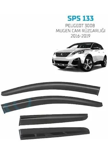 PEUGEOT 3008 MUGEN CAM RÜZGARLIĞI 2016-2019 | SUNPLEX