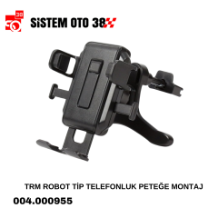 TRM ROBOT TİP TELEFONLUK PETEĞE MONTAJ |  | ARAÇ İÇİ AKSESUARLAR