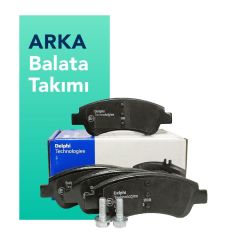 Delphi Alfa Romeo 147 1.6 TS Arka Fren Balatası (2001-2010)