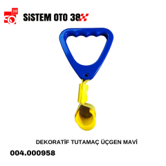 DEKORATİF TUTAMAÇ ÜÇGEN MAVİ |  | ARAÇ İÇİ AKSESUARLAR