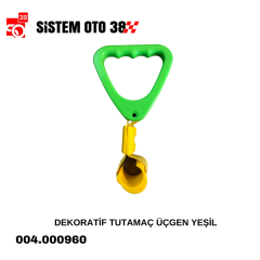 DEKORATİF TUTAMAÇ ÜÇGEN YEŞİL |  | ARAÇ İÇİ AKSESUARLAR