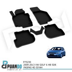 2009-2013 VW GOLF 6 HB 5KP PASPAS 4D SIYAH