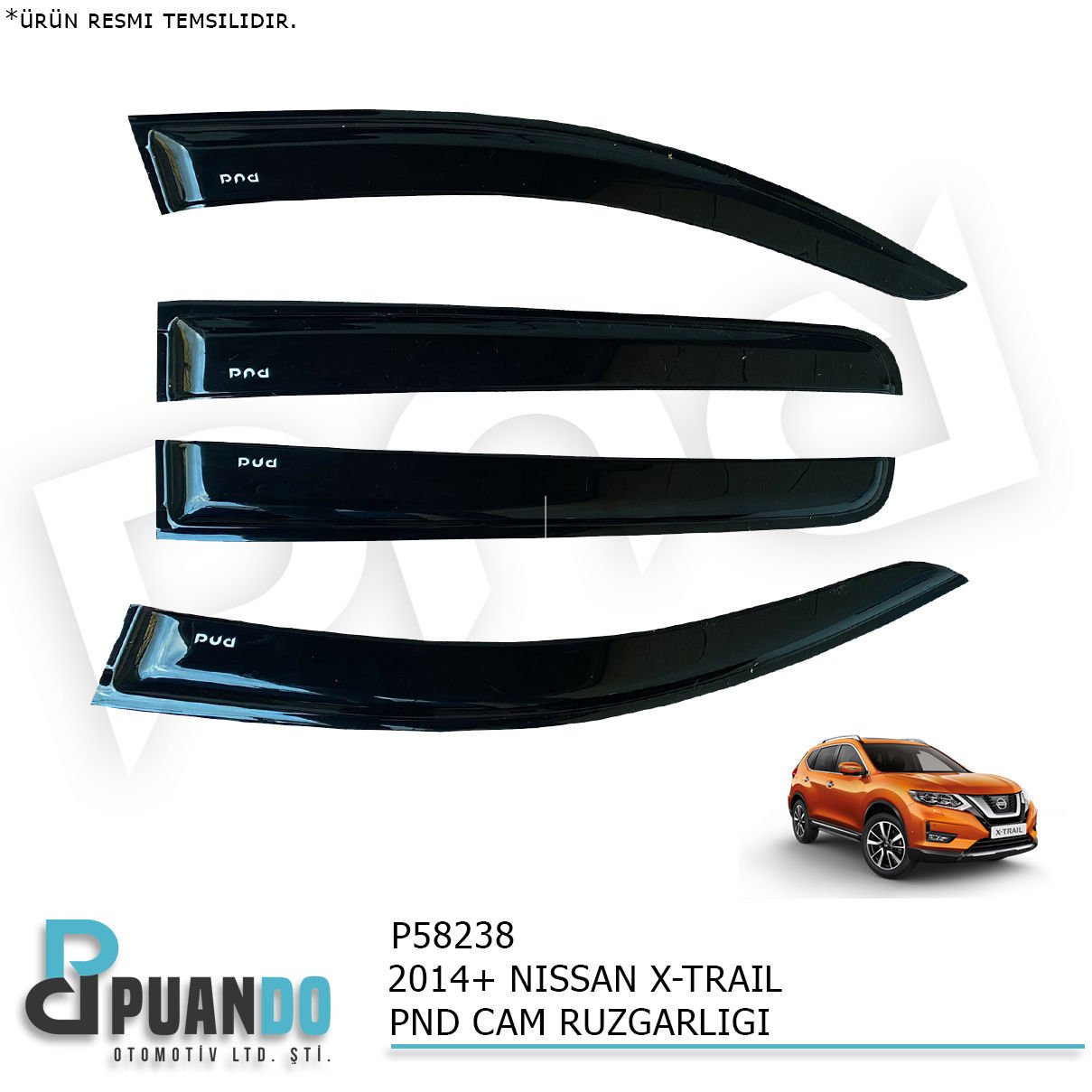 2014+ NISSAN X-TRAIL PND CAM RUZGARLIGI