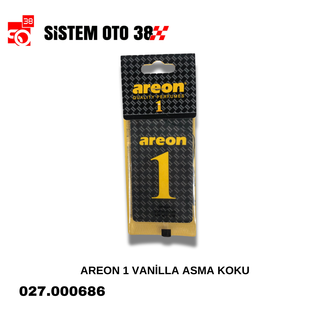 AREON 1 VANİLLA ASMA KOKU |  | KOZMETİK GRUBU