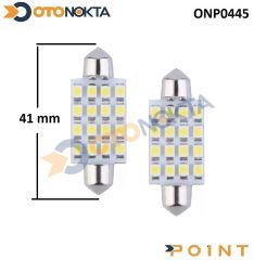SOFIT AMPUL 16 LED 41MM BEYAZ POINT