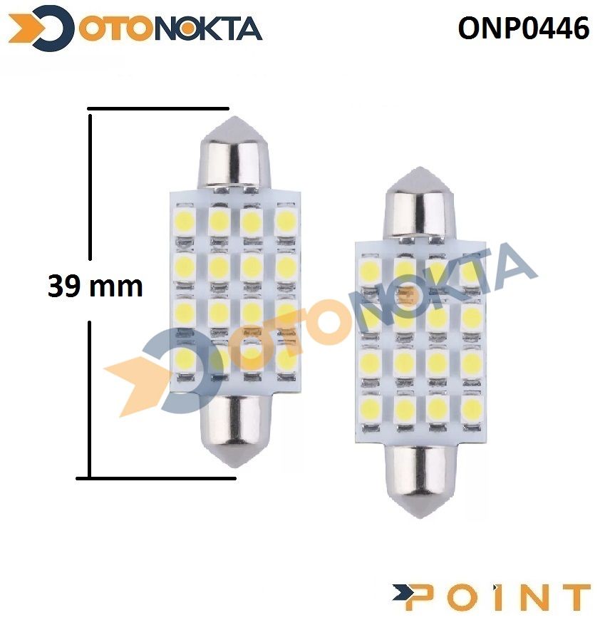 SOFIT AMPUL 16 LED 39MM BEYAZ POINT
