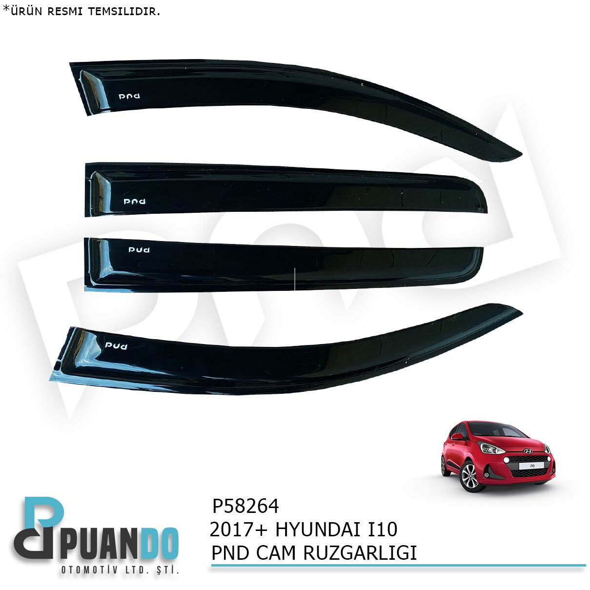 2017+ HYUNDAI I10 PND CAM RUZGARLIGI