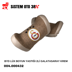 BYD LÜX BOYUN YASTIĞI 2Lİ GALATASARAY KREM |  | BOYUN YASTIKLARI