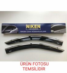 NİKEN VW CADDY 03-19 KROMLU CAM RÜZGARLIĞI 2Lİ |  | KROMLU CAM RÜZGARLIKLARI