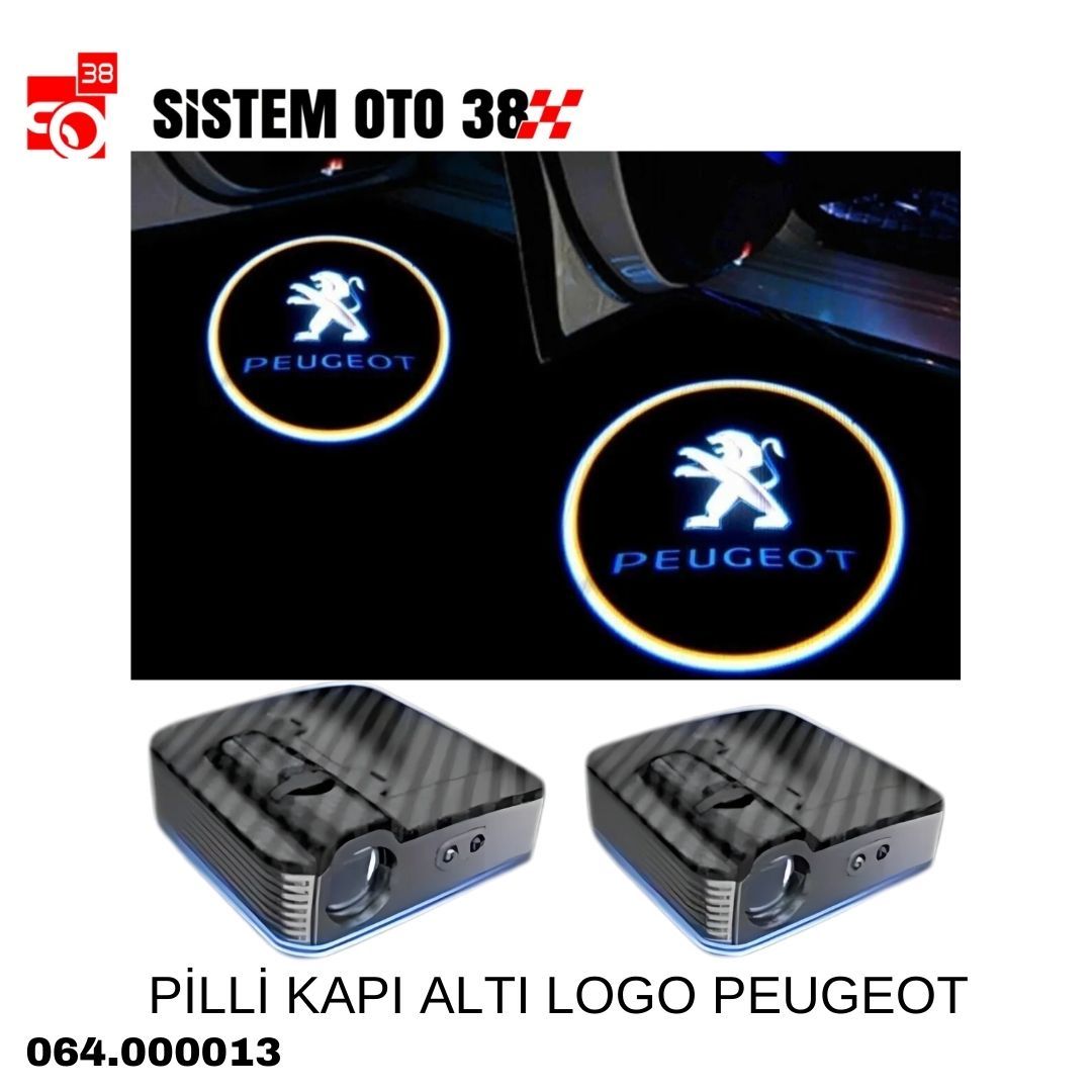 PİLLİ KAPI ALTI LOGO PEUGEOT |  | KAPI ALTI IŞIKLI LOGO