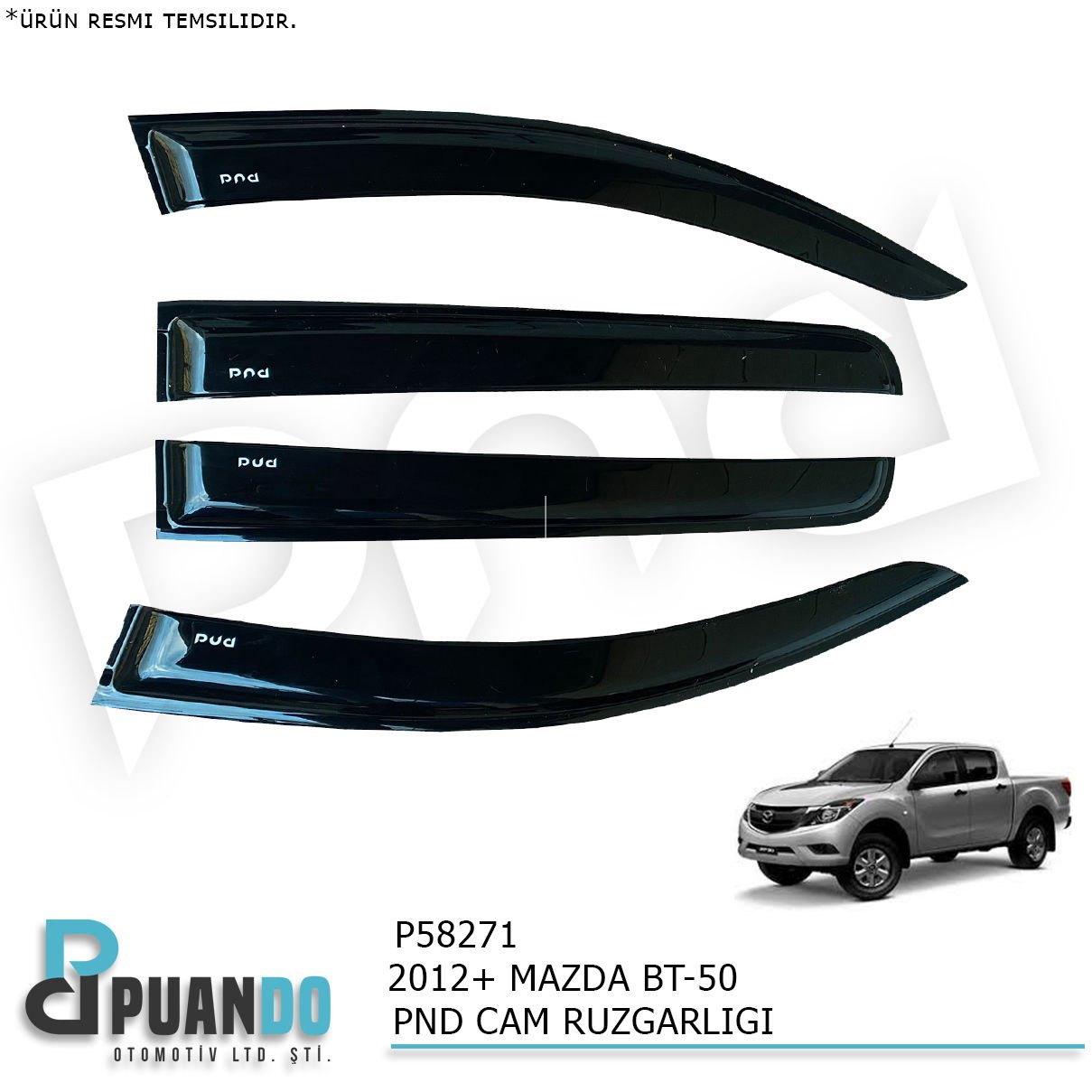 2012+ MAZDA BT-50 PND CAM RUZGARLIGI