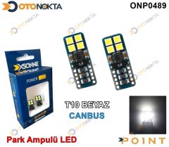 PARK AMPULU T10 CANBUS 4 LED BEYAZ POINT