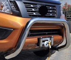 OMSK-NİSSAN NAVARA 16+ ÖN KORUMA KROM |  | ÖN-ARKA KORUMA