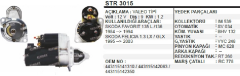MARS MOTORU 12V 9 DIS 1,2 KW VALEO TIP SKODA FAVORIT 135L 136 84-94 FELICIA 1,3 LX GLX 95-03 TERS DÖ