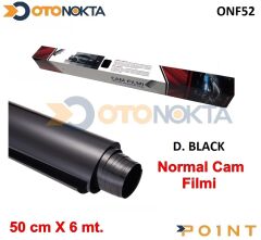 CAM FILMI NORMAL KUTU D.BLACK 50cmX6m TEXZON