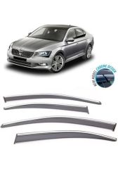 SKODA SÜPER B 2015-2020 MUGEN CAM RÜZG.4LÜ ÖN-ARK | SUNPLEX