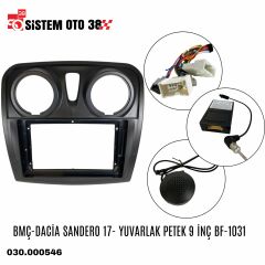 BMÇ-DACİA SANDERO 17- YUVARLAK PETEK 9 İNÇ BF-1031 |  | MULTİMEDYALAR