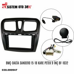 BMÇ-DACİA SANDERO 15-18 KARE PETEK 9 İNÇ BF-1032 |  | MULTİMEDYALAR