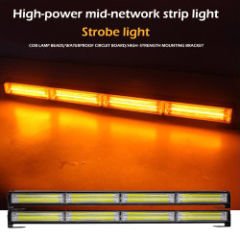 LED BAR TEPE SARI SARI ÇAKAR COB 4 LED 60CM | AUTOMARS