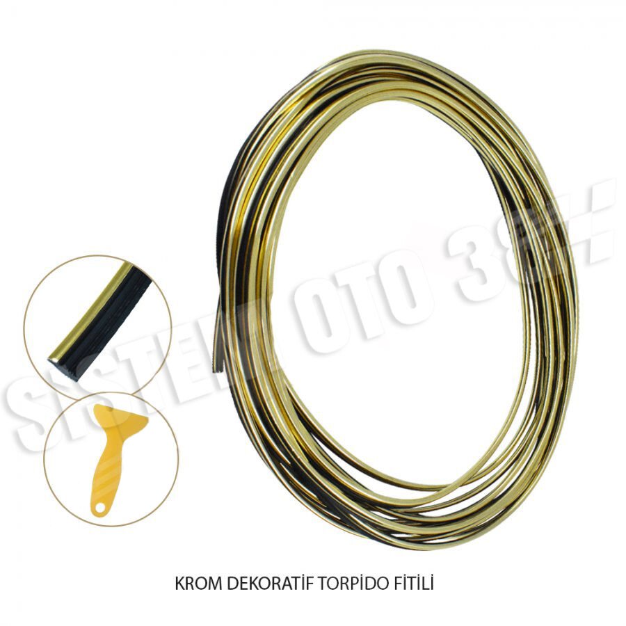 TRM041 İP NEON IŞIKSIZ TORPİDO 5MT ŞERİT GOLD |  | ARAÇ İÇİ AKSESUARLAR