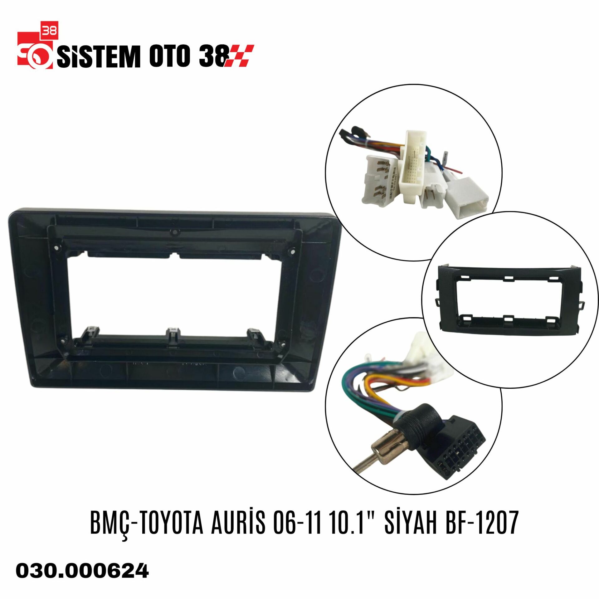 BMÇ-TOYOTA AURİS 06-11 10.1'' SİYAH BF-1207 |  | MULTİMEDYALAR
