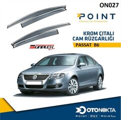 CAM RUZGARLIGI 4 LU KROMLU VW PASSAT  B7 SUNPLEX