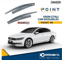 CAM RUZGARLIGI 4 LU KROMLU VW PASSAT B8 SUNPLEX