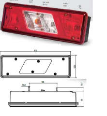 FORD TRANSIT 2015 MODEL PICUP ARKA STOP SOL