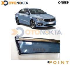 CAM RUZGARLIGI 4 LU KROMLU FIAT EGEA POINT