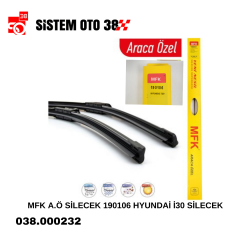 MFK A.Ö SİLECEK 190106 HYUNDAİ İ30 SİLECEK |  | SİLECEKLER