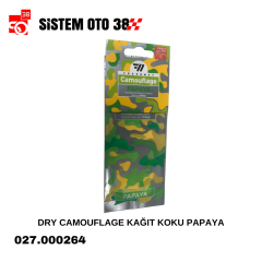 DRY CAMOUFLAGE KAĞIT KOKU PAPAYA |  | KOZMETİK GRUBU