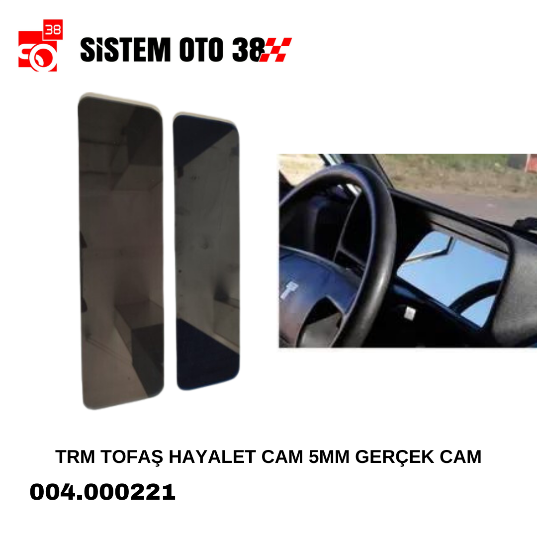 TRM TOFAŞ HAYALET CAM 5MM GERÇEK CAM |  | ARAÇ İÇİ AKSESUARLAR