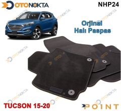 HALI PASPAS ORJINAL GECMELI SIYAH TUCSON 15-20