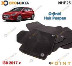 HALI PASPAS ORJINAL GECMELI SIYAH HYUNDAI I30 17>