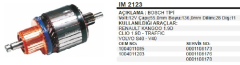 MARŞ KOLL. BOSCH TİP 12V.RENAULT CLİO KANGOO 1,9 D TRAFFİC VOLVO S40,V40 28 DİLİM 11 DİŞ ÇAP 54,7 mm