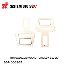 TRM GAZOZ AÇACAKLI TOKA LÜX BEJ 2Lİ |  | ARAÇ İÇİ AKSESUARLAR