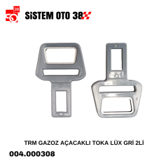 TRM GAZOZ AÇACAKLI TOKA LÜX GRİ 2Lİ |  | ARAÇ İÇİ AKSESUARLAR