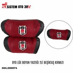 BYD LÜX BOYUN YASTIĞI 2Lİ BEŞİKTAŞ KIRMIZI |  | BOYUN YASTIKLARI