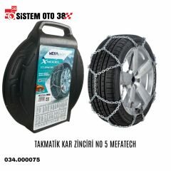 TAKMATİK KAR ZİNCİRİ NO 5 MEFATECH |  | PATİNAJ ZİNCİRLERİ