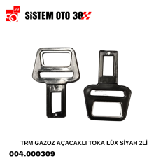 TRM GAZOZ AÇACAKLI TOKA LÜX SİYAH 2Lİ |  | ARAÇ İÇİ AKSESUARLAR