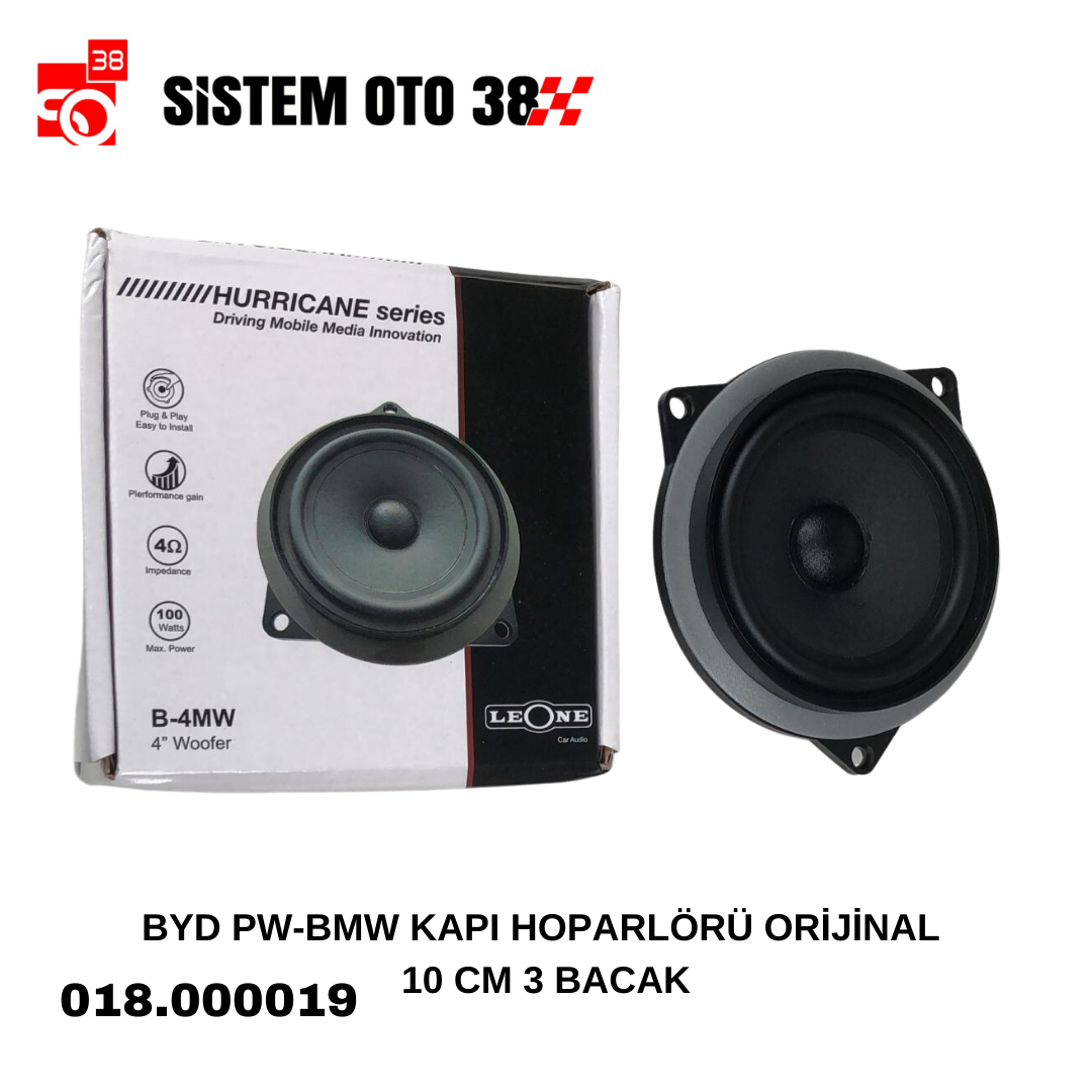 BYD PW-BMW KAPI HOPARLÖRÜ ORİJİNAL 10 CM 3 BACAK |  | HOPARLÖRLER