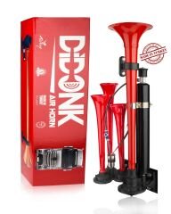 DADAN KORNA YANKILI KIRMIZI 4 BORULU 12V KORNA | DİDONK
