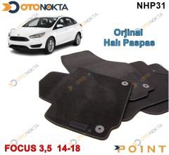 HALI PASPAS ORJINAL GECMELI SIYAH FOCUS 3,5 14-18