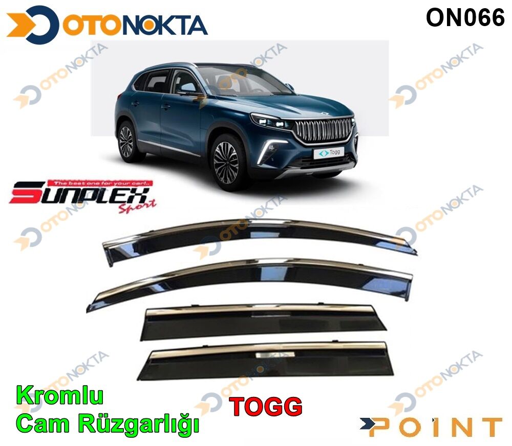 CAM RUZGARLIGI 4 LU KROMLU TOGG T10X SUNPLEX