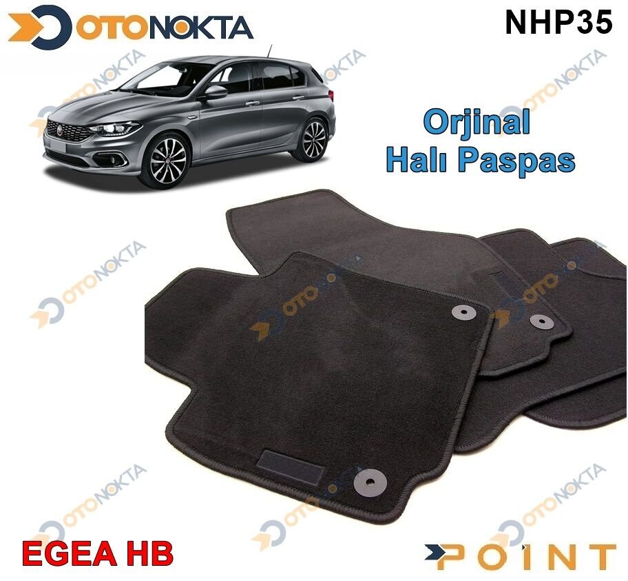 HALI PASPAS ORJINAL GECMELI SIYAH EGEA HB 2015>